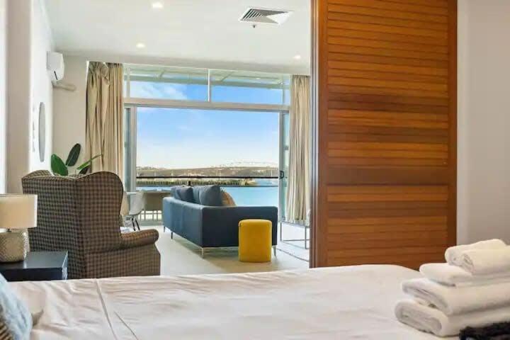 Relaxing Sea Wharf View Apartment 奥克兰 外观 照片