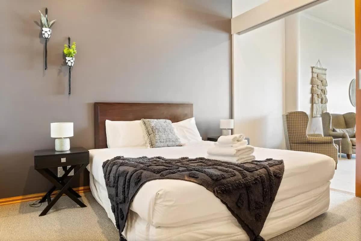 Relaxing Sea Wharf View Apartment 奥克兰 外观 照片