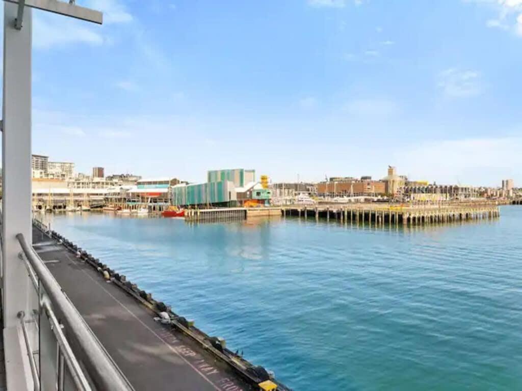 Relaxing Sea Wharf View Apartment 奥克兰 外观 照片