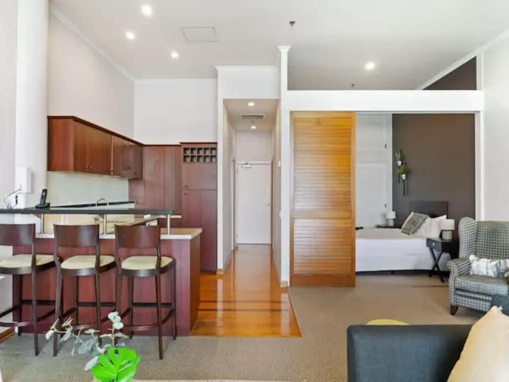 Relaxing Sea Wharf View Apartment 奥克兰 外观 照片